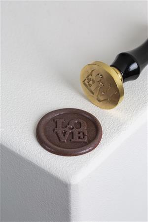 Pečiatka na čokoládu Ø 3 a 6 cm,  LOVE – MARTELLATO
