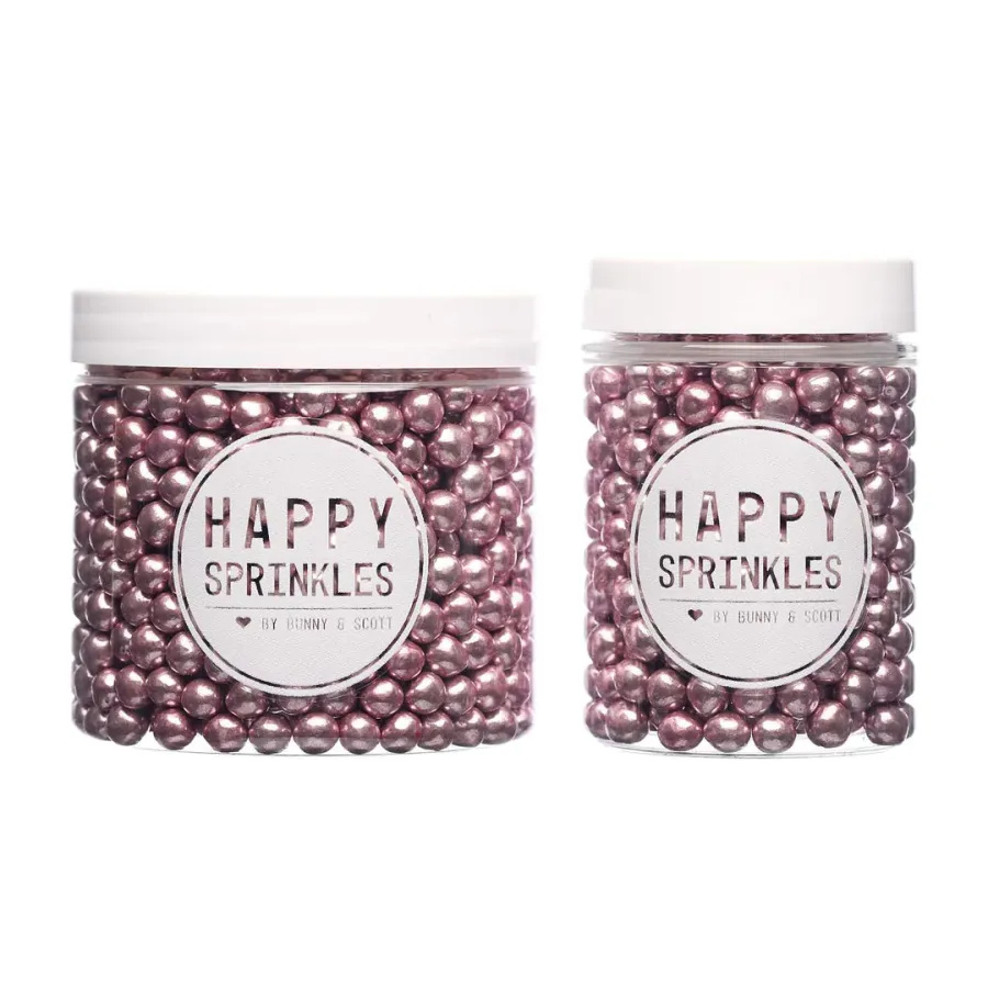 Čokoládový posyp PINK CHOCO S  80g , Happy Sprinkles – BUNNY & SCOTT