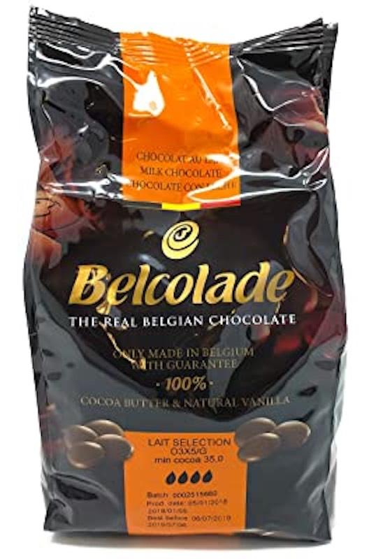 Mliečna čokoláda 35%, línia Selection, 1 kg – BELCOLADE