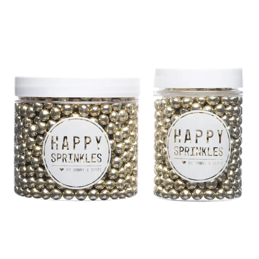 Čokoládový posyp GOLD CHOCO S  80g , Happy Sprinkles – BUNNY & SCOTT