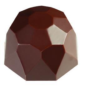 Polykarbonátová forma na pralinky, 275 x 175 mm, DIAMOND,  línia Tradition - PAVONI