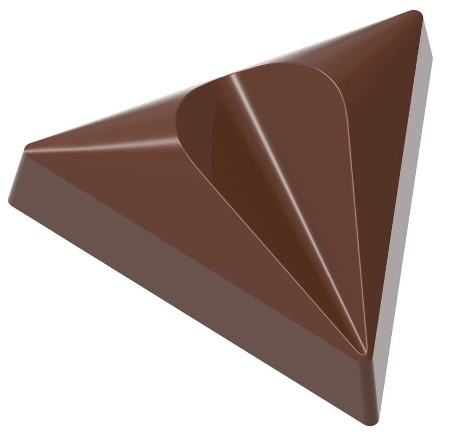 Polykarbonátová forma CALLEBAUT, 275x135 mm – CHOCOLATE WORLD
