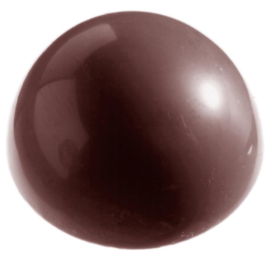 Polykarbonátová forma na čokoládové polgule, línia E-SERIE - CHOCOLATE WORLD