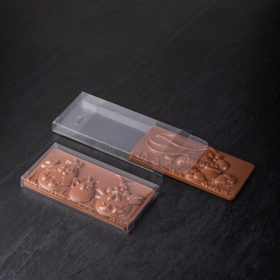 Priehľadný obal na čokoládu, 156 x 80 x 15 mm – PAVONI