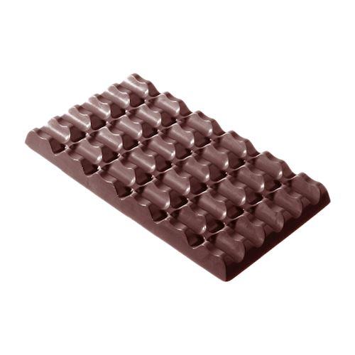 Polykarbonátová forma na Veľkú čokoládu 336gr, 275x175 mm - CHOCOLATE WORLD
