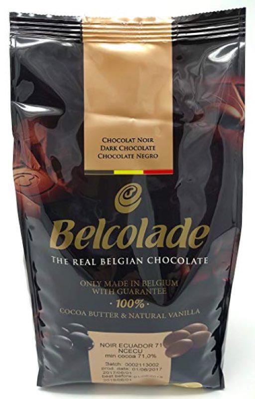 Tmavá čokoláda Ecuador 71%, línia Origins, 1 kg – BELCOLADE