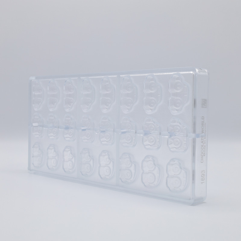 Polykarbonátová forma, línia Kids, 275x135 mm – CHOCOLATE WORLD 2