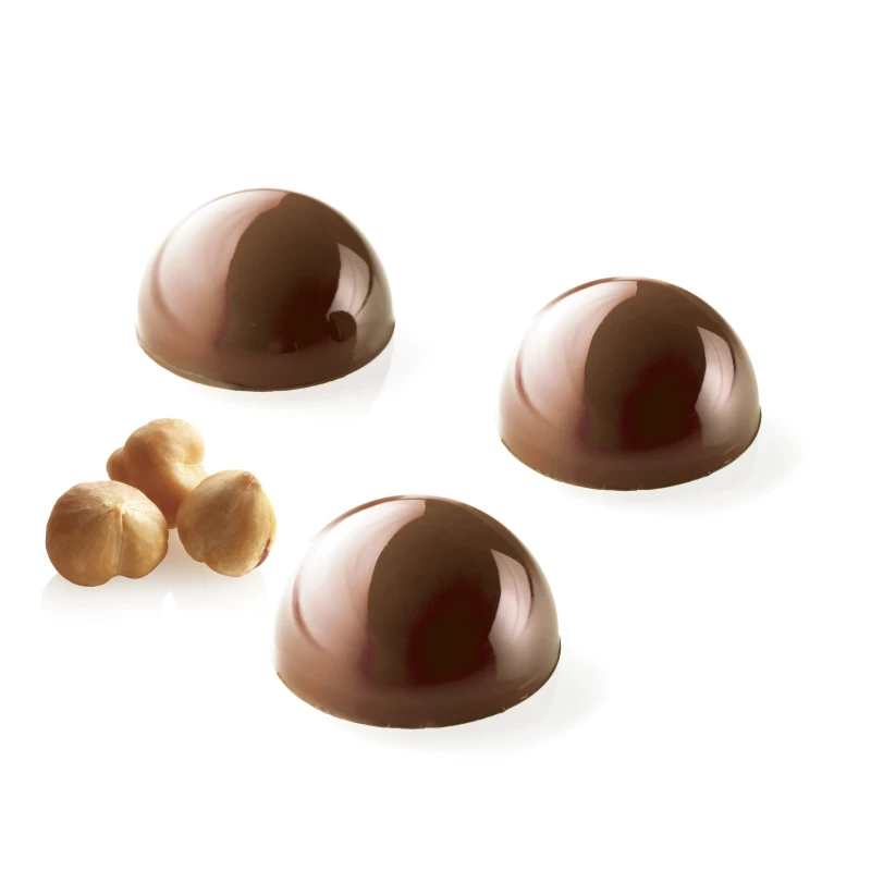Tritanová forma na pralinky, Semisfera 01,Ø 31 mm – SILIKOMART