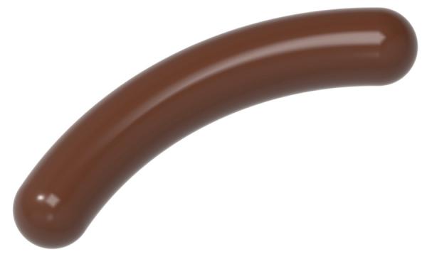 Polykarbonátová forma na okrúhle čokoládové tyčinky, 275x135 mm - CHOCOLATE WORLD