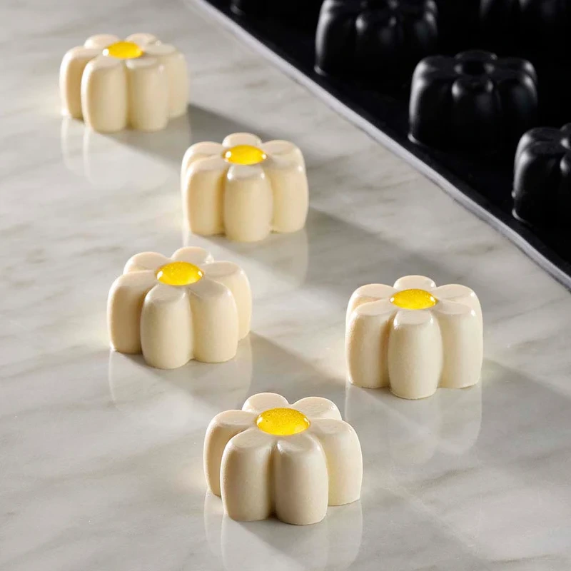 Silikónová forma na monoporcie MARGHERITA, 400x300 mm – PAVONI