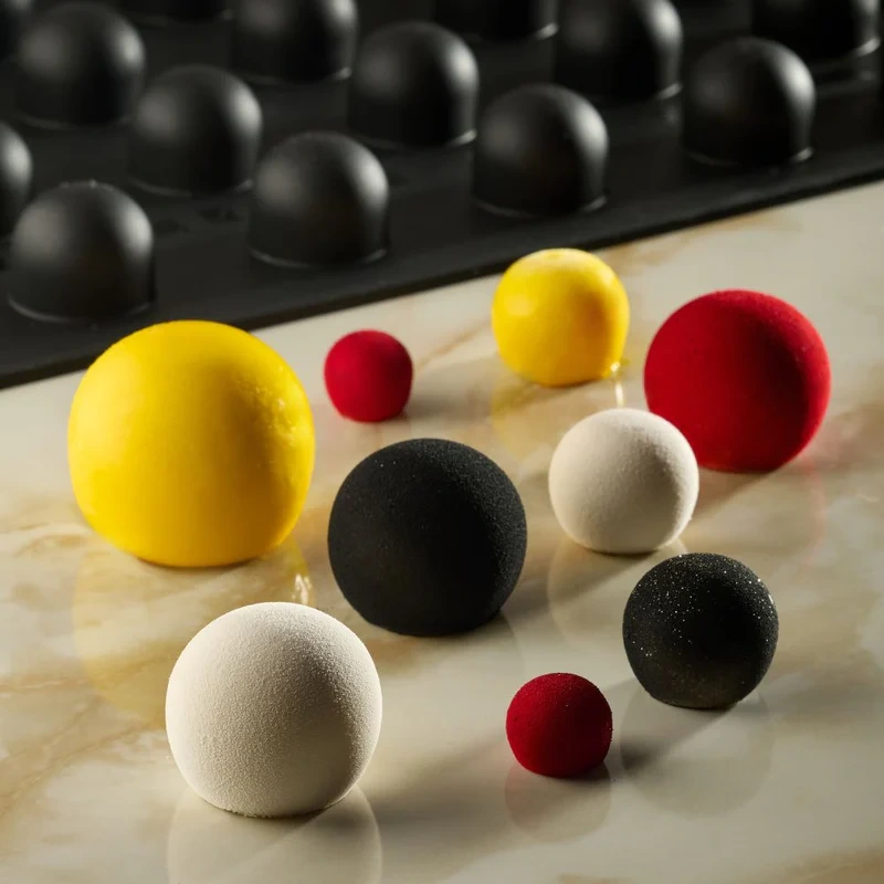 Silikónová forma v tvare gule, 400x300 mm, línia Pavoflex – PAVONI 1