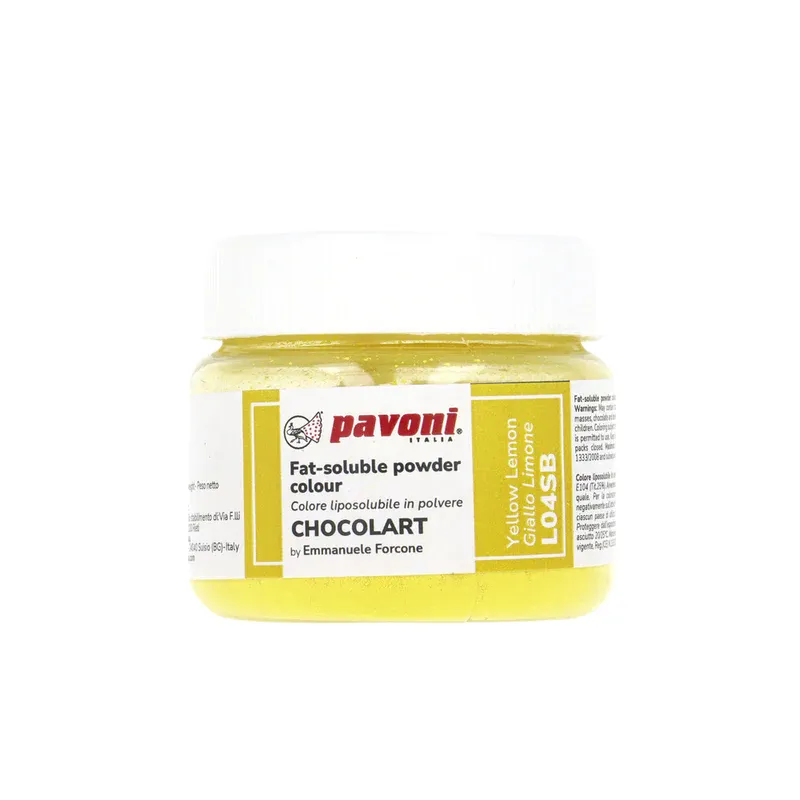 Potravinárska prášková pastelová farba CHOCOLART, 40 g  – PAVONI