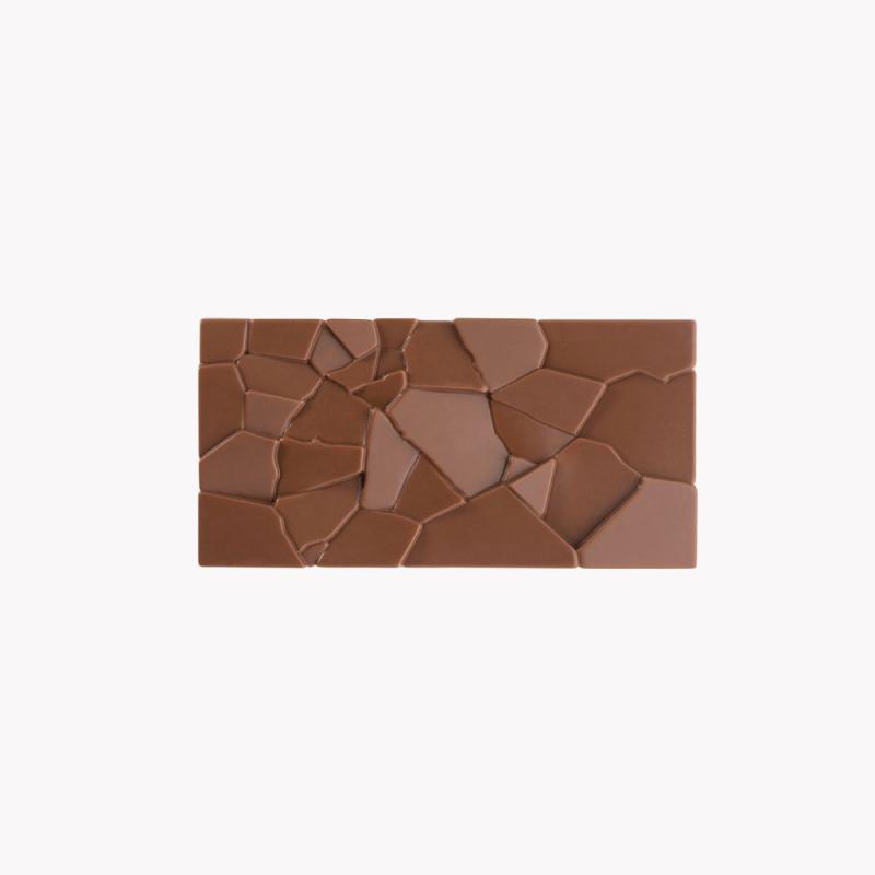 Polykarbonátová forma na tabuľkovú čokoládu 275x175 mm, CRUSH -  PAVONI