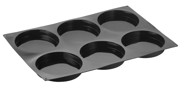 Silikónová forma s okrúhlym tvarom, 600x400 mm, línia Pavoflex - PAVONI