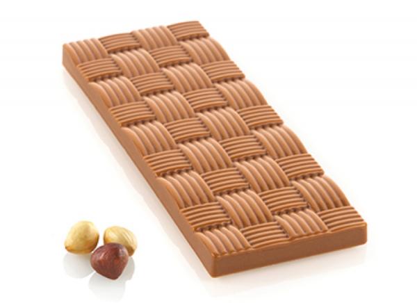 Tritanová forma na tabuľkovú čokoládu Riga-T od Vincent Guerlais – CHOCADO SILIKOMART