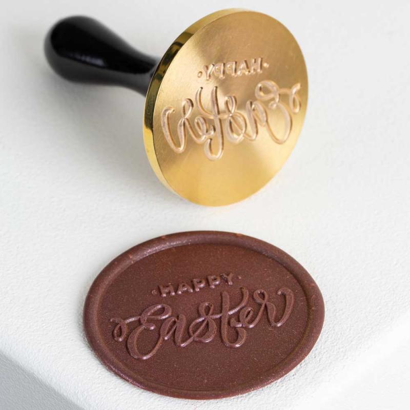 Pečiatka na čokoládu ∅ 3 a 6 cm, HAPPY EASTER – MARTELLATO
