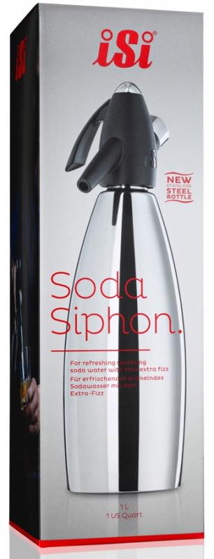 Sifónová fľaša Soda Siphon, 1 l – iSi