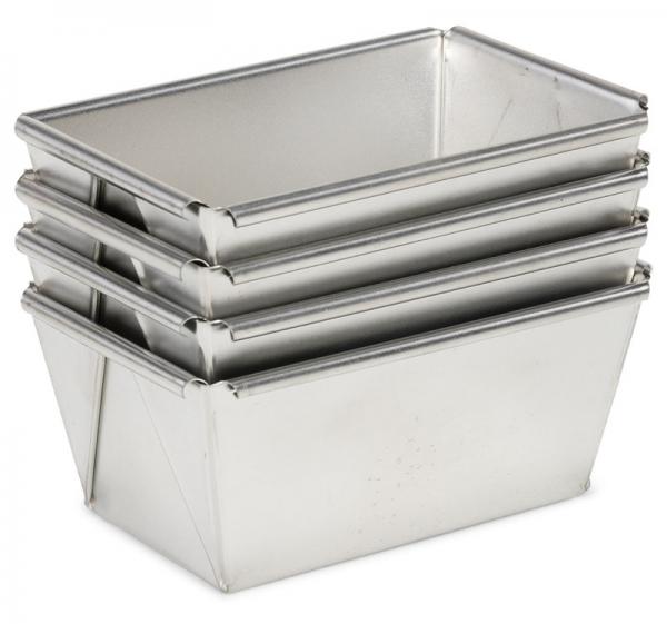 Mini formy na pečenie, set 4 ks, línia BASIC - PATISSE