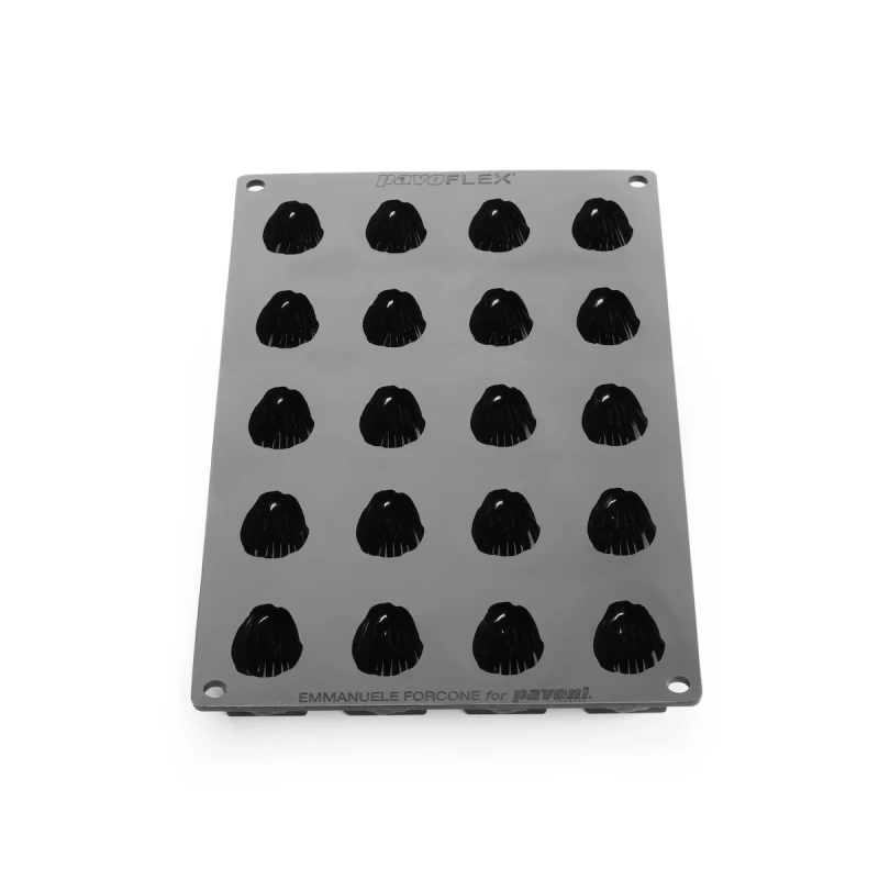 Silikónová forma na mini monoporcie Almond, 300x175 mm – PAVONI 1
