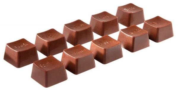 Polykarbonátová forma, klávesnica, 275x135 mm - CHOCOLATE WORLD