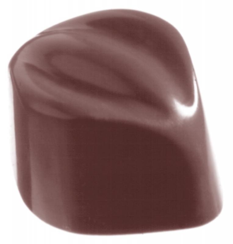 Polykarbonátová forma na pralinky, línia ENROBED, 275x135 mm - CHOCOLATE WORLD