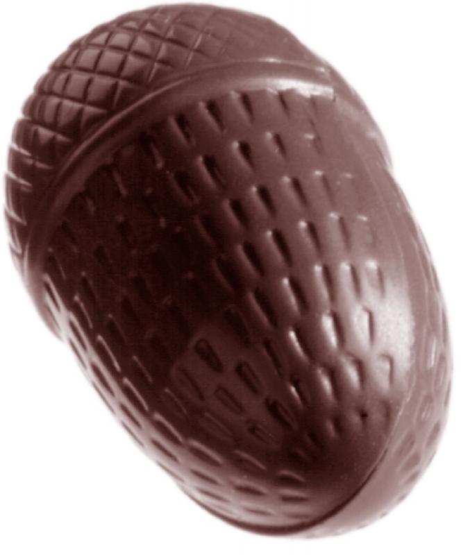 Polykarbonátová forma na pralinky, línia Autumn & Nuts, 275x175 mm - CHOCOLATE WORLD