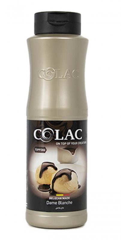 Čokoládová poleva - Dame Blanche (tmavá), 1 kg– COLAC