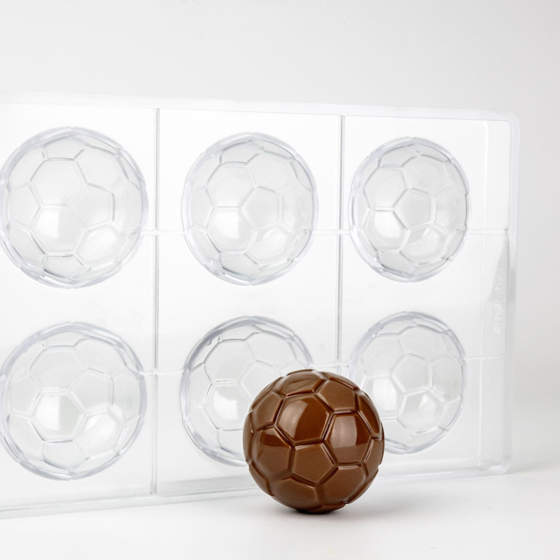 Polykarbonátová forma na 3D futbalové lopty Goal, 275x175 mm – MARTELLATO 1