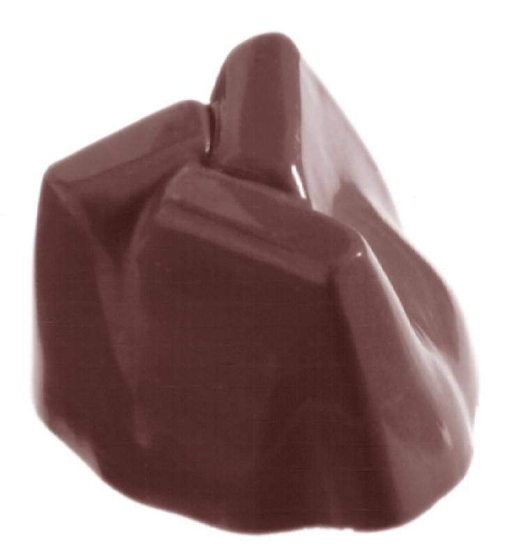 Polykarbonátová forma na pralinky, línia ENROBED, 275x135 mm - CHOCOLATE WORLD