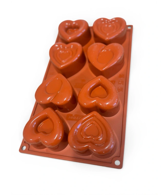 Silikónová forma v tvare srdca, 300x175 mm, línia Formaflex – PAVONI 1