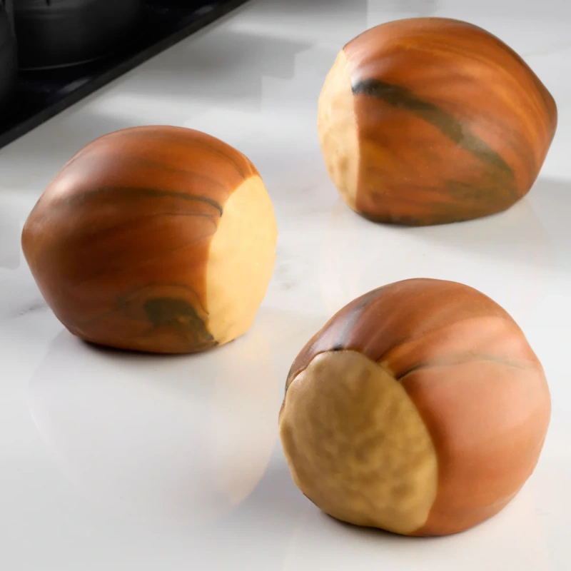 Silikónová forma na monoporcie Hazelnut, 400x300 mm – PAVONI