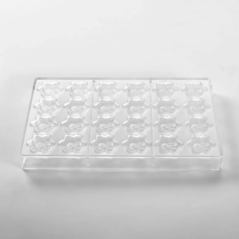 Polykarbonátová forma na pralinky 275x175 mm, Bouquet – PAVONI 1