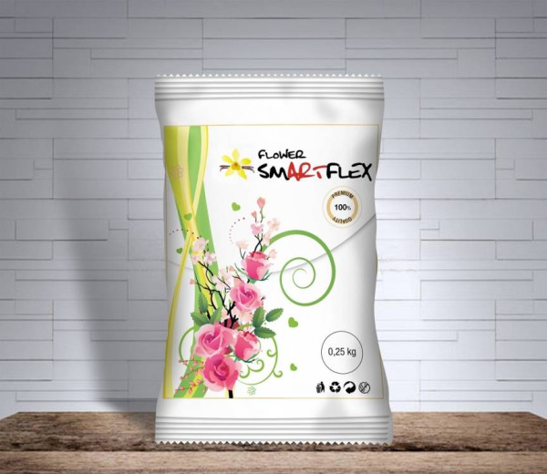 Modelovací fondán na kvety Flower Smartflex, vanilkový
