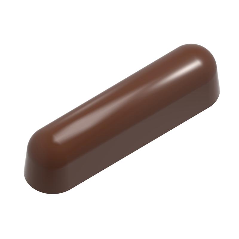 Polykarbonátová forma na čokoládové tyčinky, ÉCLAIR SNACK, 275x135 mm - CHOCOLATE WORLD