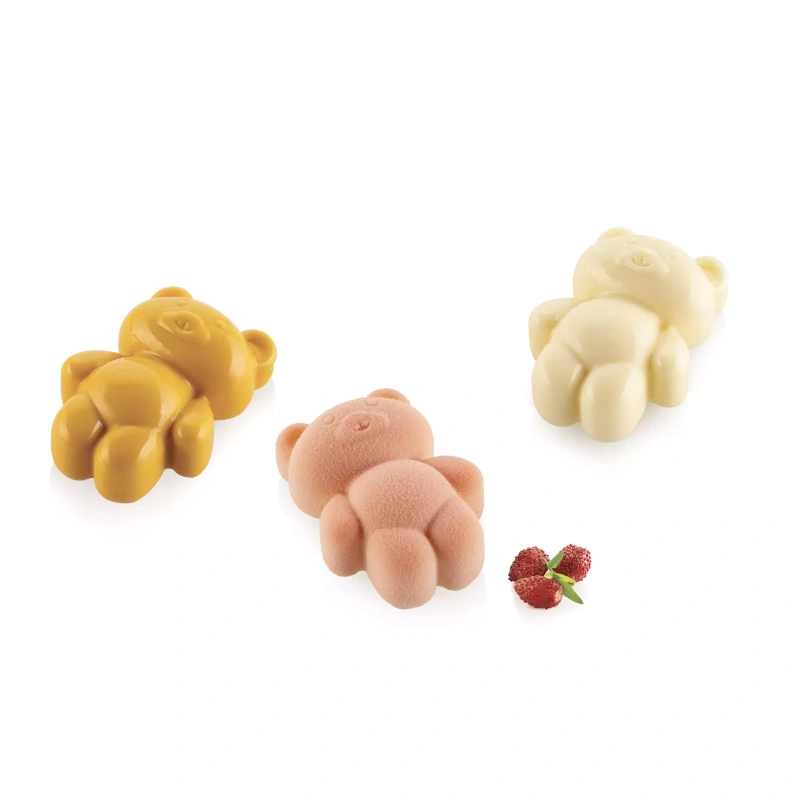 Silikónová forma na medvedíkov TEDDY BEAR XS 20 – SILIKOMART