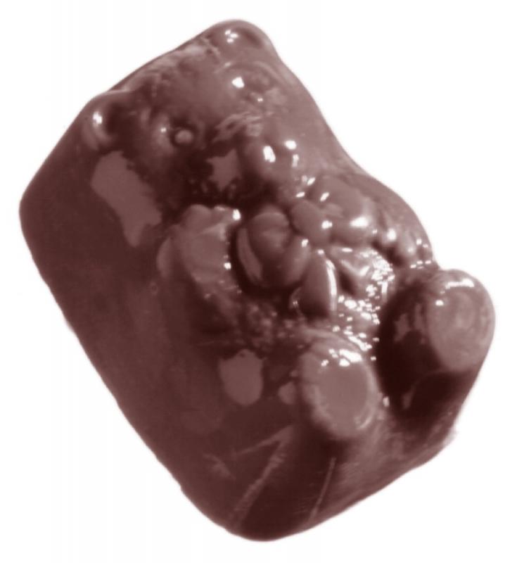 Polykarbonátová forma na pralinky s motívom zvierat, 275x175 mm - CHOCOLATE WORLD