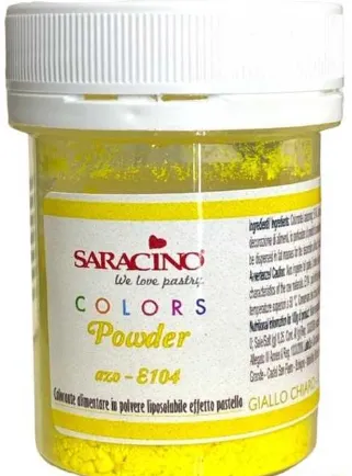 Potravinárska prášková pastelová farba, 5 g – SARACINO