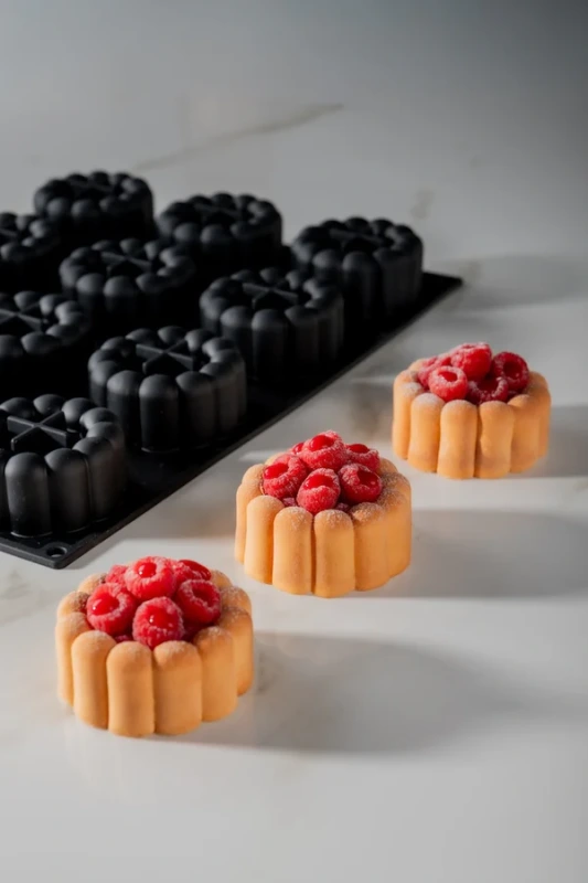 Silikónová forma na monoporcie CHARME, 400x300 mm – PAVONI