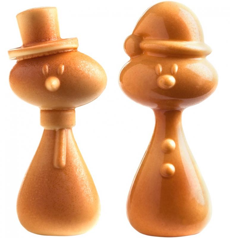 Polykarbonátová forma na figúrky, línia Pop Chocolat, 275x175 mm - CHOCOLATE WORLD