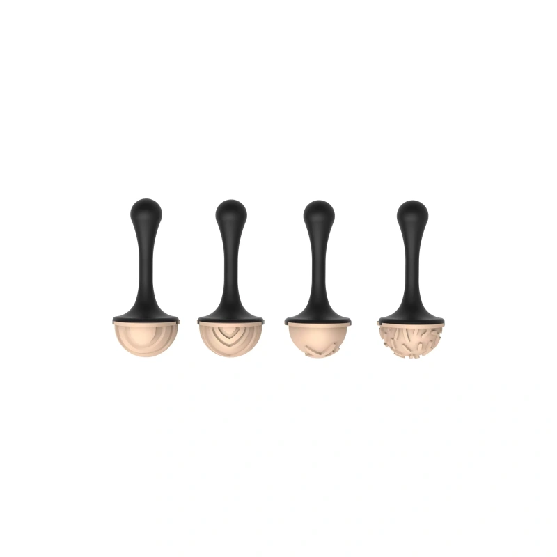 Sada Uovo 01, tritánová forma so 4 pečiatkami na čokoládové vajíčka – SILIKOMART 3