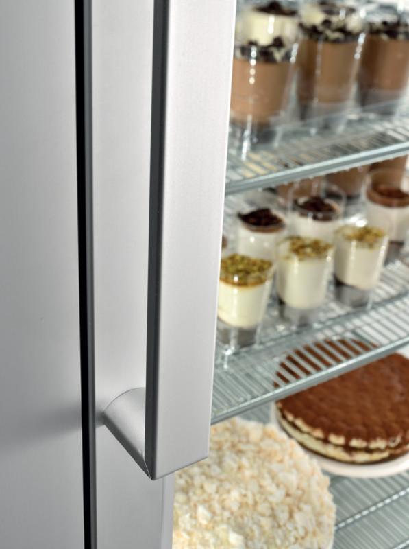 Mraziaca vitrína na zmrzlinu, statické chladenie, línia NEO – SILFER