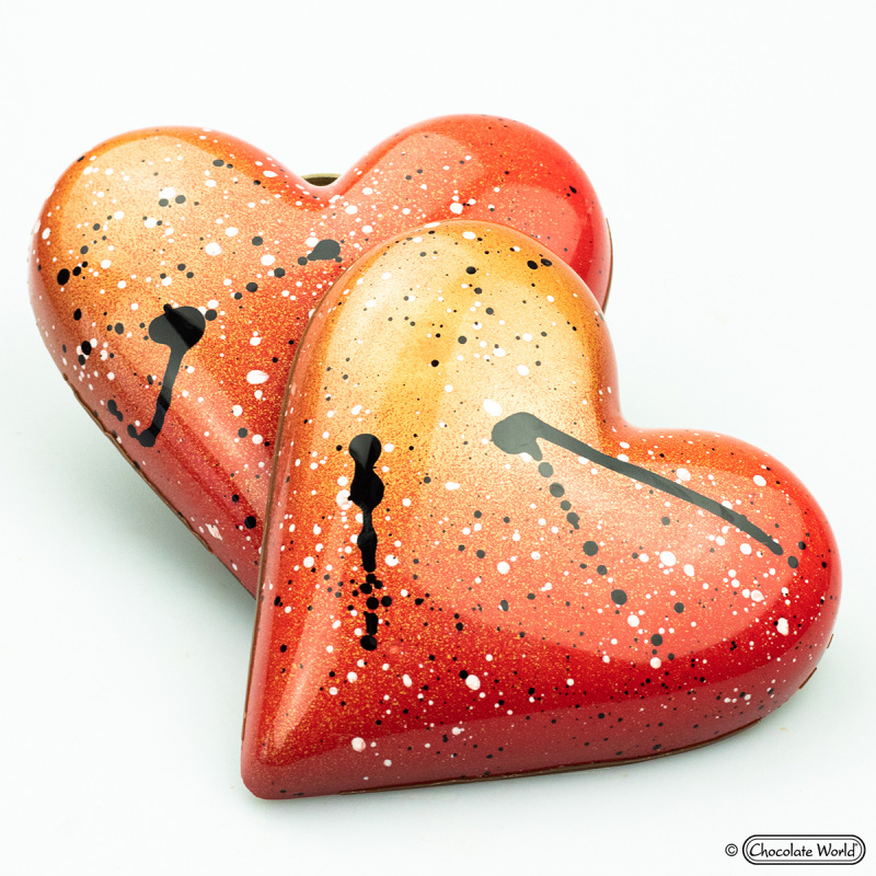 Polykarbonátová forma na Veľké srdce119 mm, 275x135 mm – CHOCOLATE WORLD 3