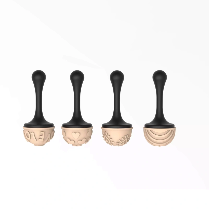 Sada 4 silikónových pečiatok na pralinky, ø 31 mm – SILIKOMART