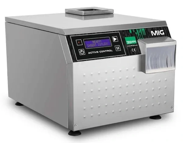 Automatická leštička príborov pre malé a stredné prevádzky, MIG EVO – TAMAI