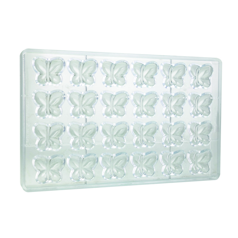 Polykarbonátová forma na pralinky Mariposa, 275x175 mm – MARTELLATO 2