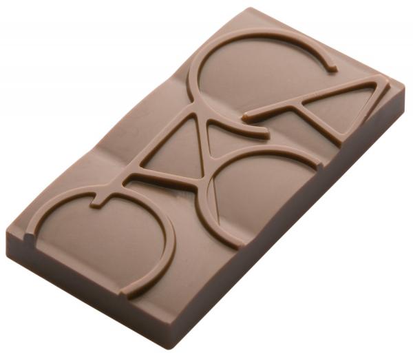 Polykarbonátová forma na tabuľkovú čokoládu, línia TAVOLETTE 275x175 mm - CHOCOLATE WORLD