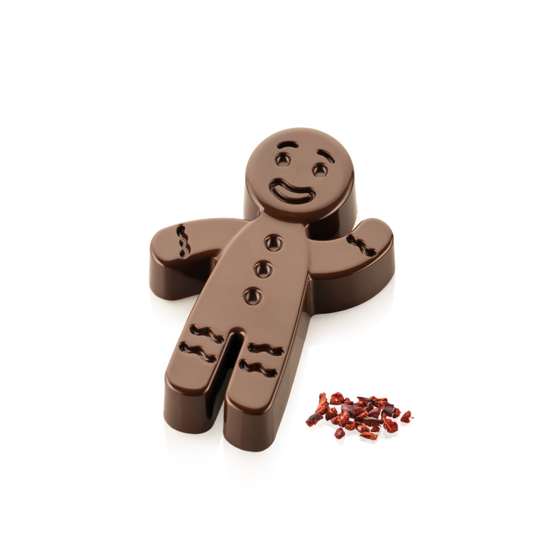 Tritanová forma na čokoládu CH054 GINGER-T – SILIKOMART