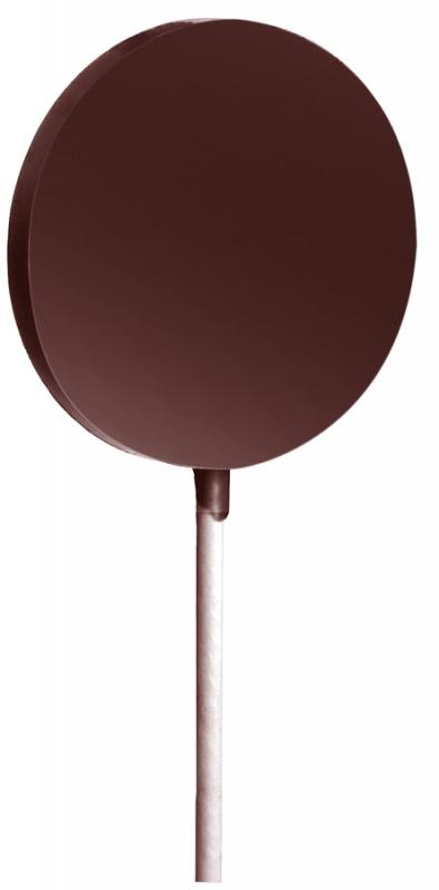 Polykarbonátová magnetická forma na lízanky, 275x175 mm - CHOCOLATE WORLD