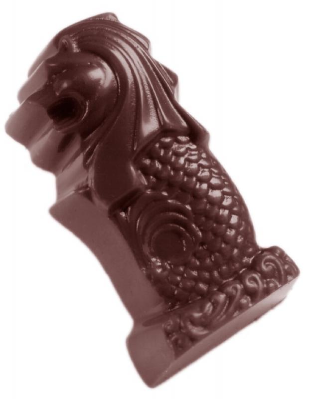 Polykarbonátová forma na figúrky, ázijsky motív, 275x175 mm - CHOCOLATE WORLD