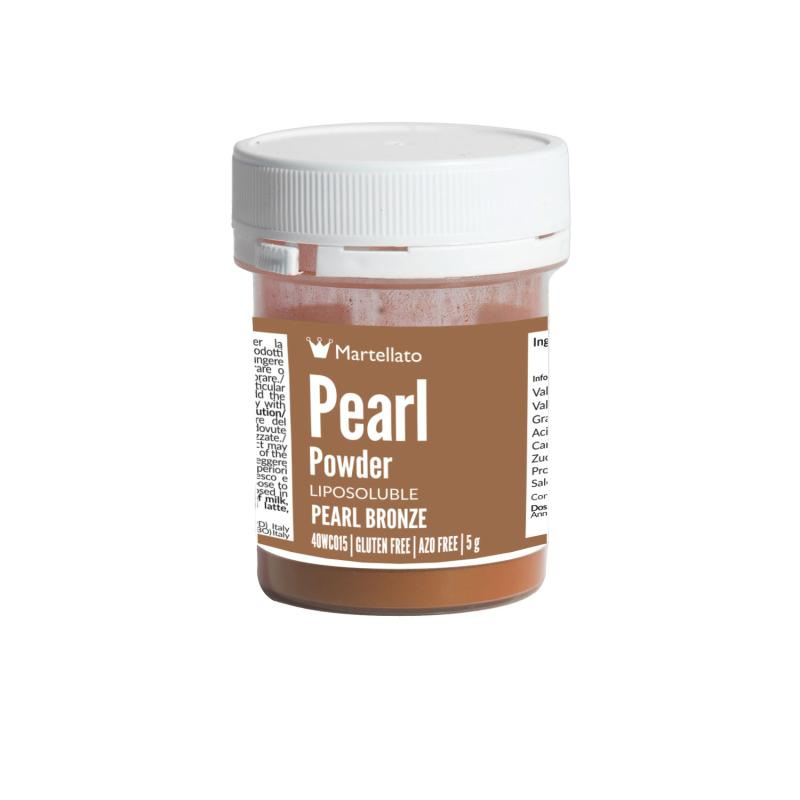 Prášková perleťová farba, Bronzová Azo Free, 5g – MARTELLATO